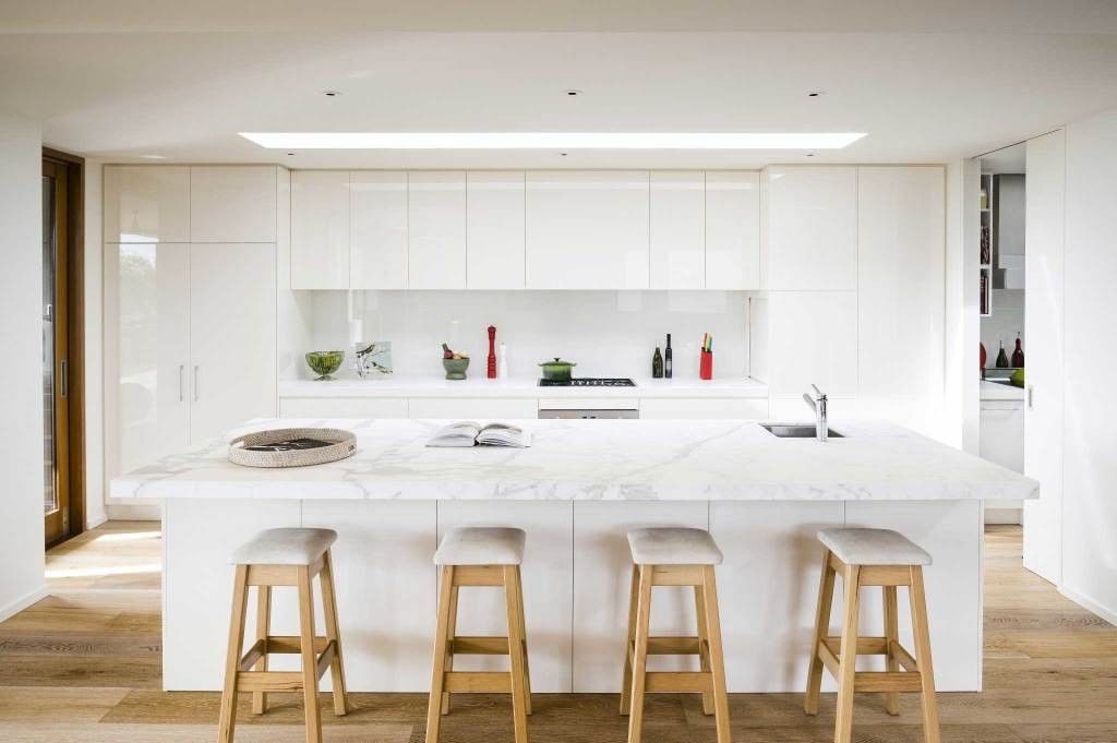 Arredamento di cucina di colore lucido per il design di mobili completi