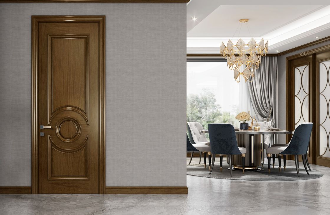 Porte interne in legno con apertura laterale per ambienti popolari