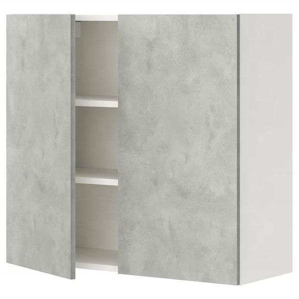 Villa/Appartamento Colorato di Veneer Personalizzato Armadi da cucina lucidi Porta con finitura durevole