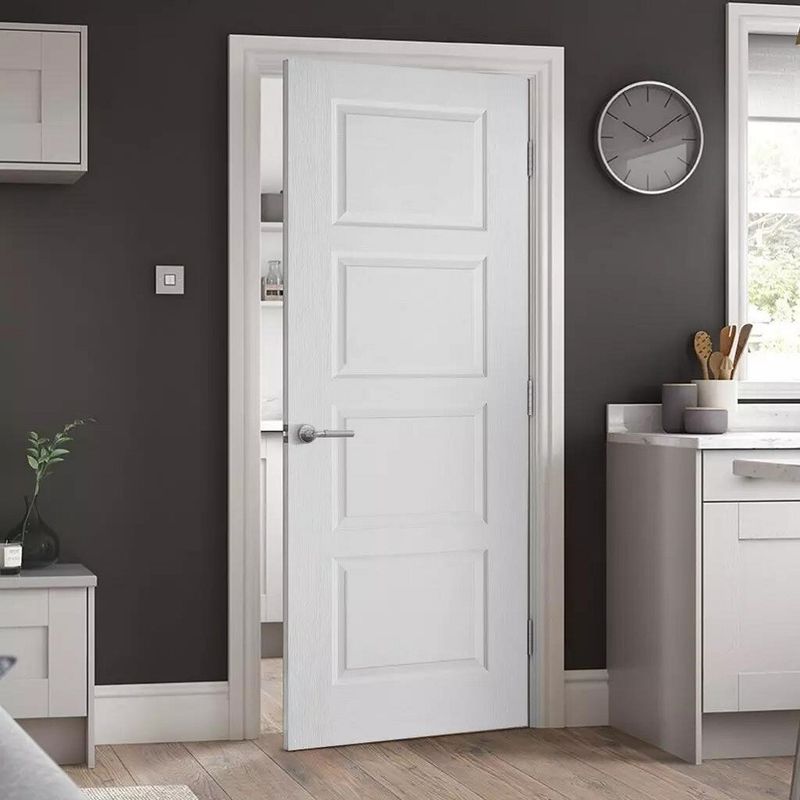 Interior Design personalizzato Casa Porte in legno con cartone MDF Legno massello Rivestimento stile moderno
