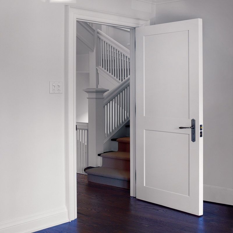 Porta interna in stile americano YALIG Design moderno e colore personalizzato per impermeabilizzare