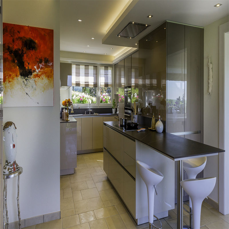 Altamente ODM/OEM YALIG Quartz Stone Modular Cabinet Cucina per Alibaba 2022 Luxury