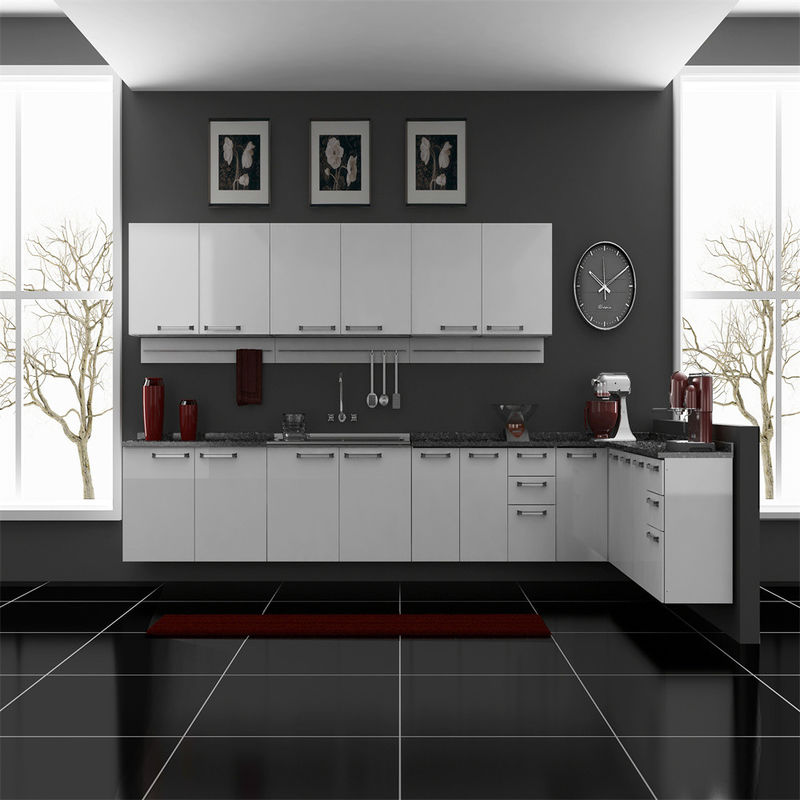 Armadio da cucina modulare YALIG in stile italiano con accessori Blum Hardware e Toe Kick