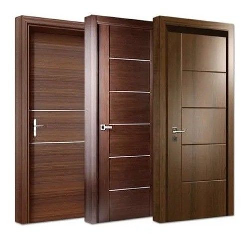 MDF Board e Veneer di Legno Massello Porta interna per lo spazio di vita in stile americano