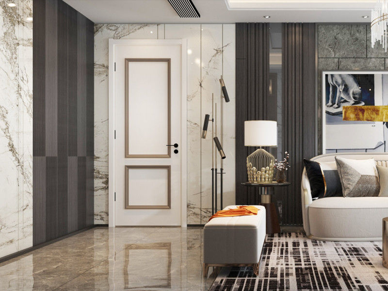 Vantaggio 100% protezione ambientale YALIG Luxury Interior Porta in legno per appartamenti