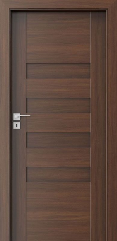 100% protezione ambientale taglia personalizzata porta interna in legno massello moderno per la fine casa