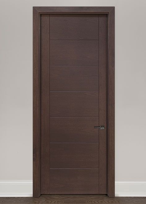 Porta in polimero in stile americano professionale Custom Modern Design MDF Interior Room Door