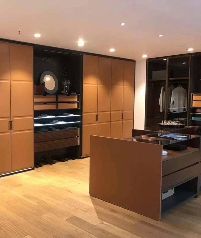 Armadietti da letto in legno in stile moderno per casa Villa Hotel e appartamento a prezzi accessibili