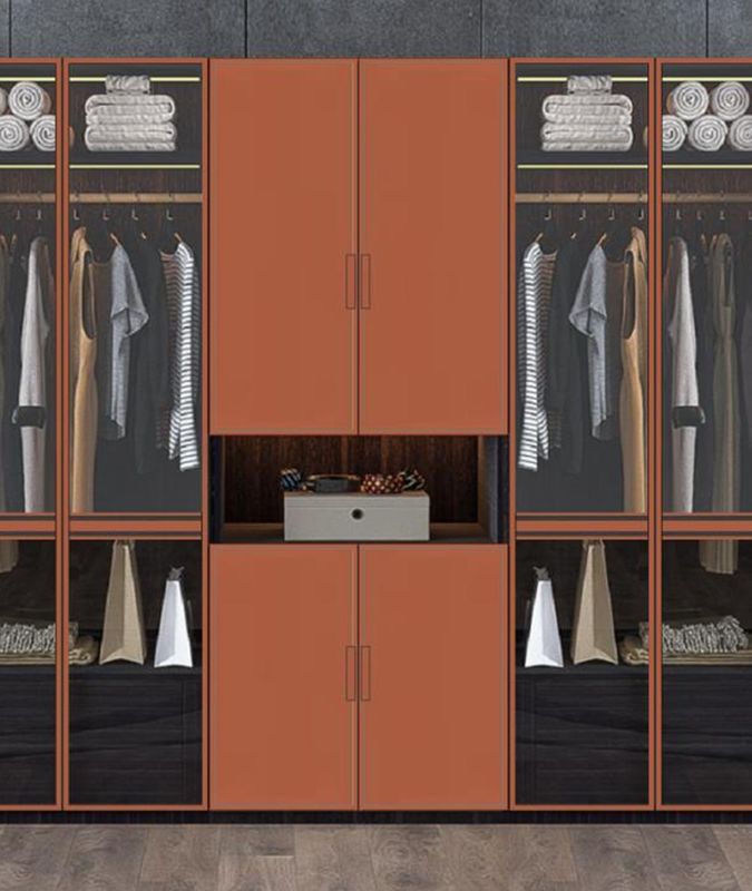 Armadietti da letto in legno in stile moderno per casa Villa Hotel e appartamento a prezzi accessibili