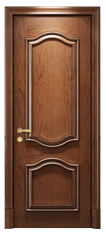 Porta in polimero in stile americano professionale Custom Modern Design MDF Interior Room Door