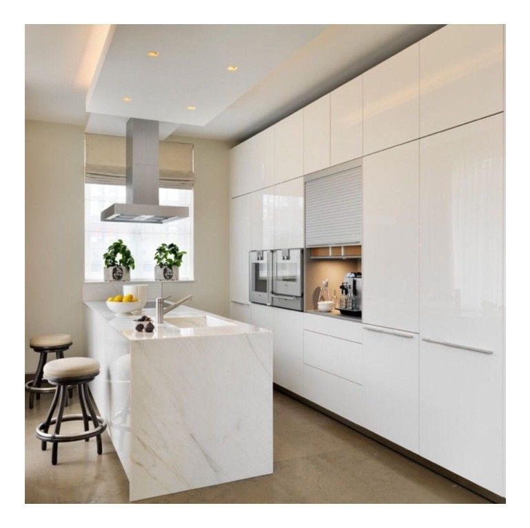 Armadi di cucina di lusso completi in legno moderno