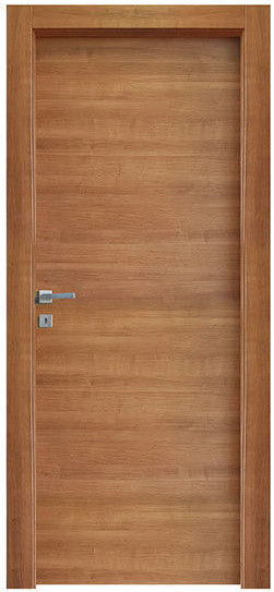 Porta interna in legno massello di design moderno personalizzato per case di vari colori