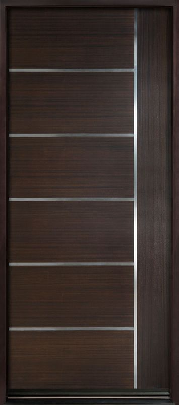 Porta interna in legno massello di design moderno personalizzato per case di vari colori