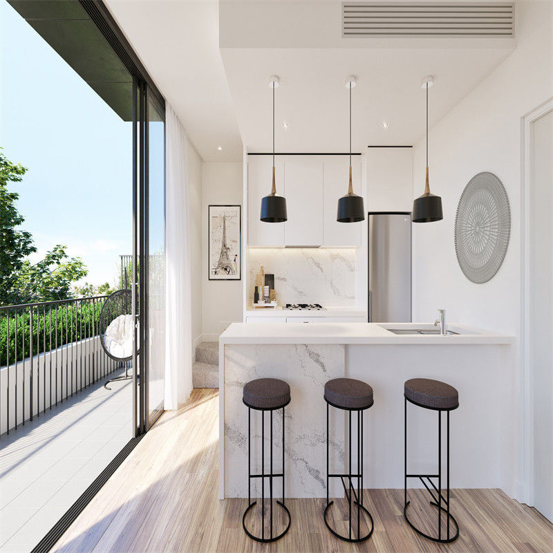 Trasforma la tua cucina con i lussuosi armadi in legno massello YALIG e gli accessori per la scatola del riso
