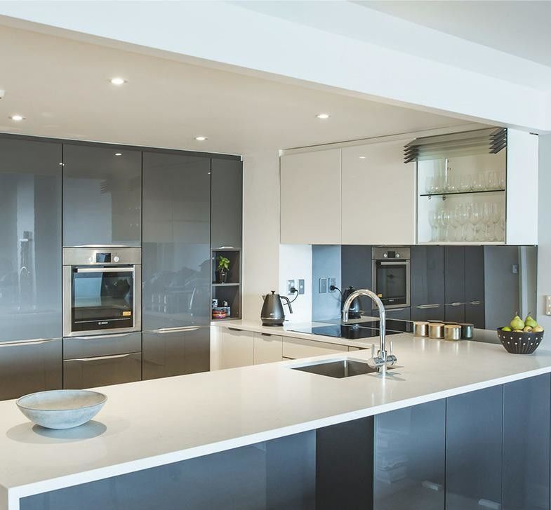Appartamento per cucina con armadietto per mobili e porta HDF