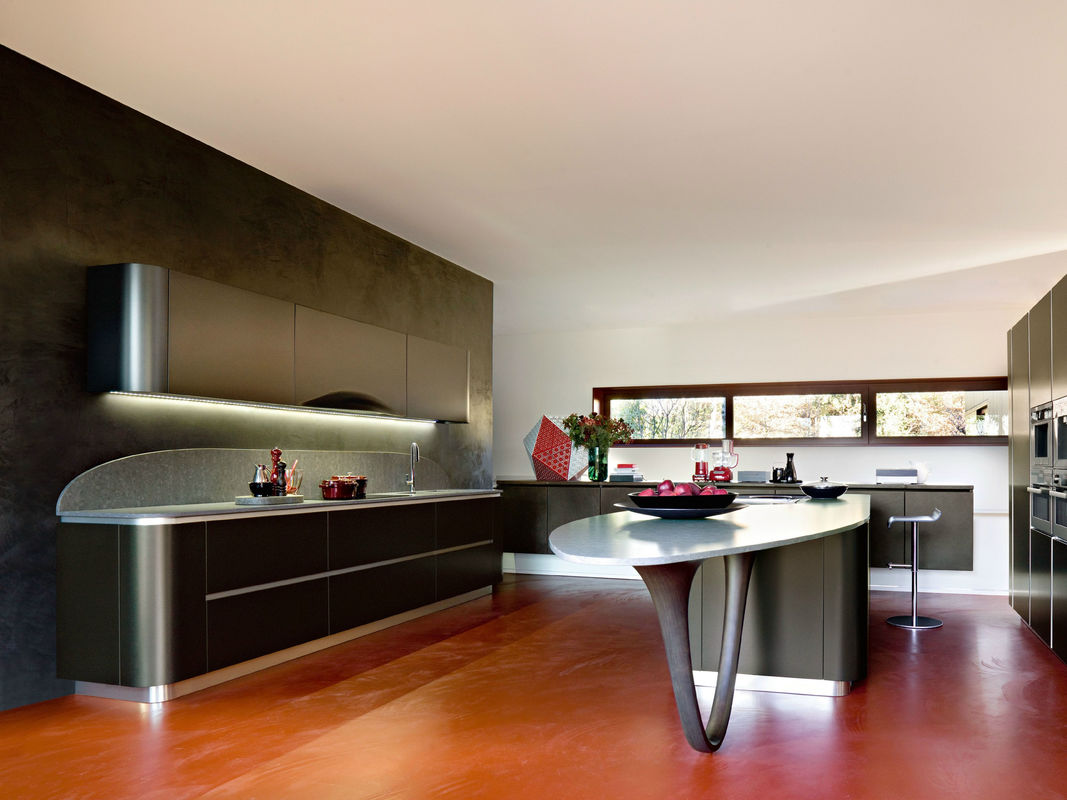Blum Hardware e finitura di rivestimento YALIG Smart Wood Shaker Cucina Armadio per appartamento