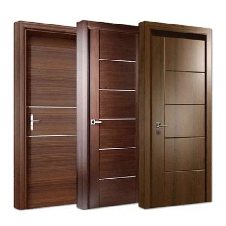 Dimensione personalizzata 100% Protezione ambientale Porta interna in legno massello di lusso per casa