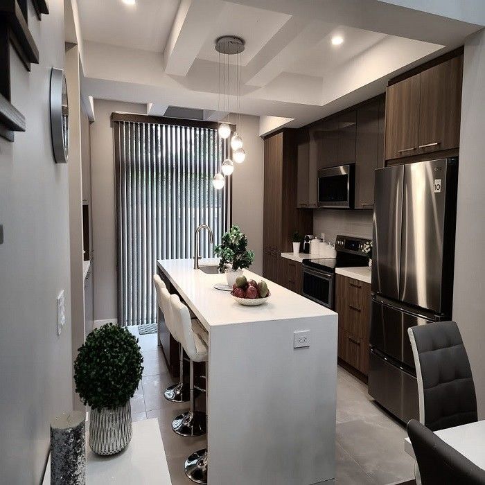 Armadietti per cucina modulari YALIG con apparecchiature e cassetti Blum