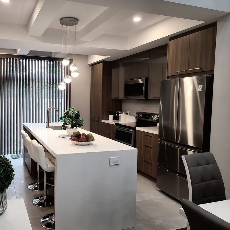 Moderno design unità di cucina di lusso set Arredamento per la ristrutturazione di vecchie cucine
