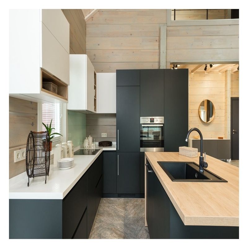 Modernizzate la vostra cucina con armadi di compensato personalizzati e accessori per lo stoccaggio di Lazy Susan