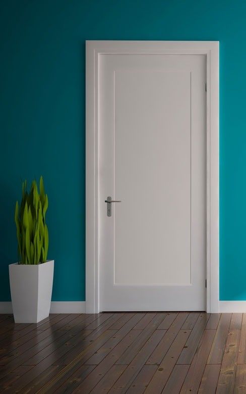 Porta in legno impermeabile personalizzata per interni in stile moderno 190cm-210cm MDF