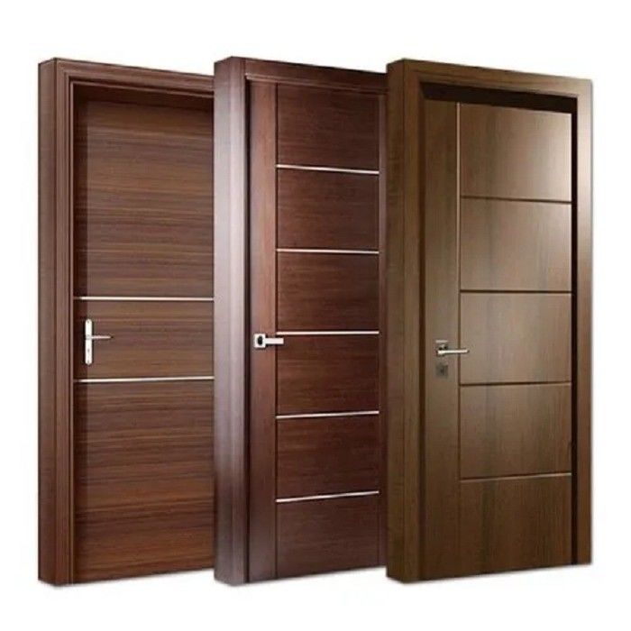 Porta della camera da letto 190cm-210cm in legno massello per design moderno e stile di lusso