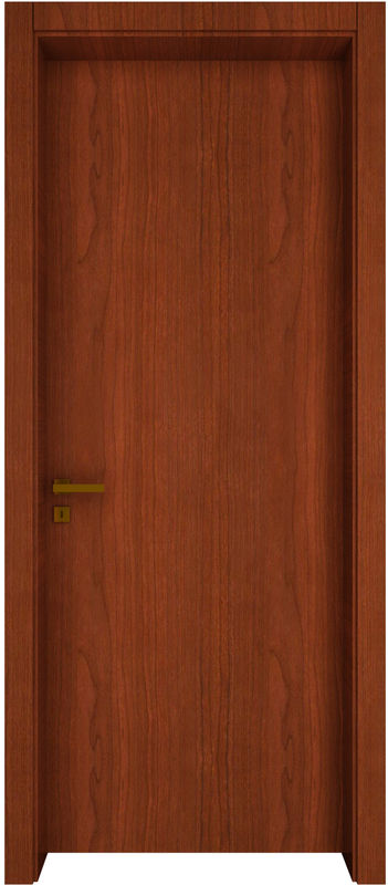 Porte interne in MDF in legno massello di lusso in stile americano con cornici di dimensioni personalizzate