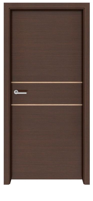Porte interne in MDF in legno massello di lusso in stile americano con cornici di dimensioni personalizzate
