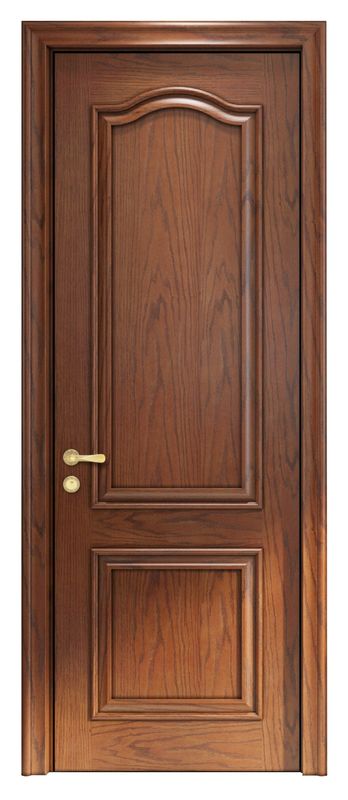 Acque resistenti taglia personalizzata Luxury contemporaneo MDF interno Porta in legno per apertura laterale