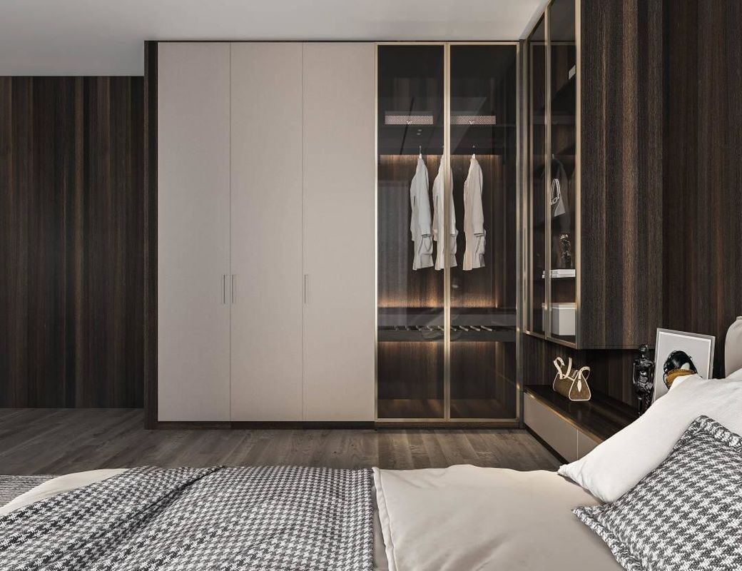 Generale Armadio impermeabile e deposito in MDF Set camera da letto per la casa Villa Hotel appartamento