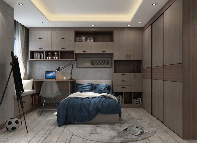 Generale Armadio impermeabile e deposito in MDF Set camera da letto per la casa Villa Hotel appartamento