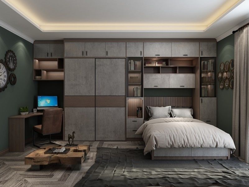 Generale Armadio impermeabile e deposito in MDF Set camera da letto per la casa Villa Hotel appartamento