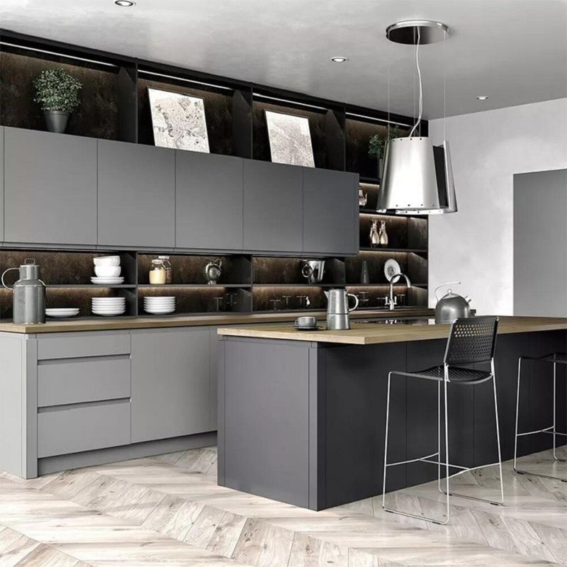 Proiettile impermeabile impermeabile a fuoco vantaggio stile italiano lusso armadietto da cucina per appartamento in vendita