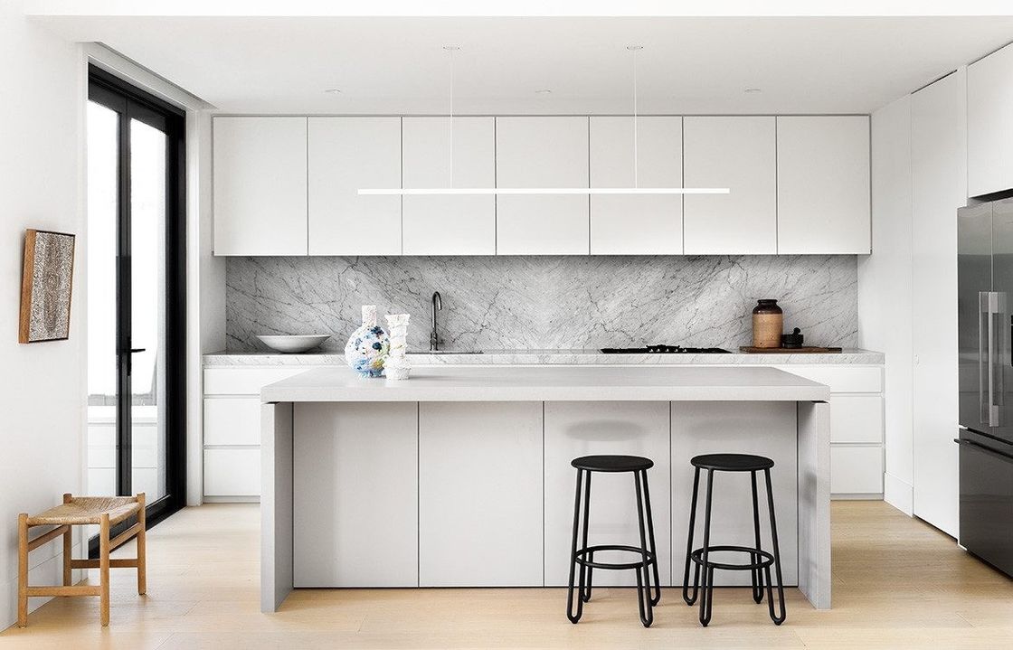 Mdf Modular Asses Modern Armoire Set in Finitura in Veneer per i gabinetti da cucina di Bunnings