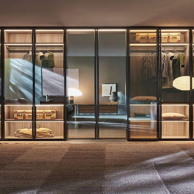 High End Custom Modern Design Wardrobe per l'organizzazione professionale di un armadio