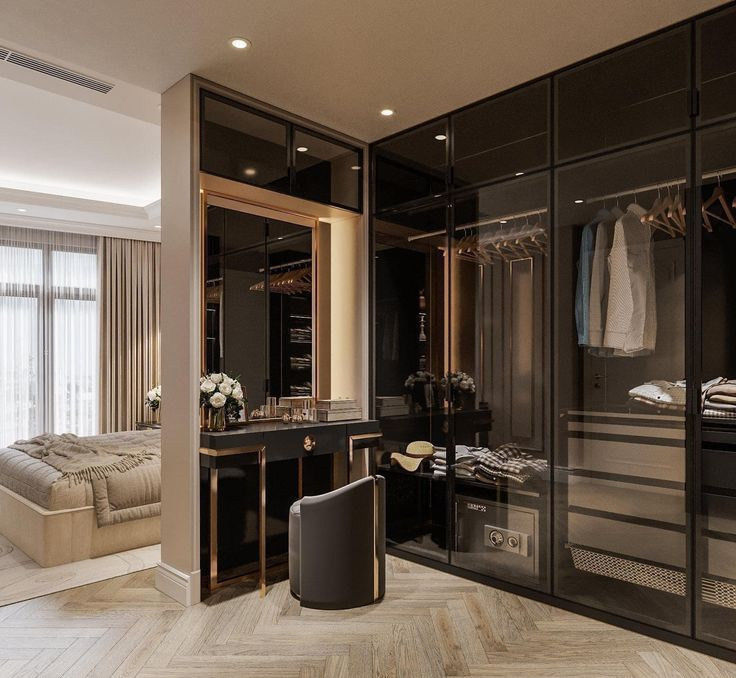 Pop Style Luxury Custom Storage Armadio da letto in stile moderno con PANEL Stile legno