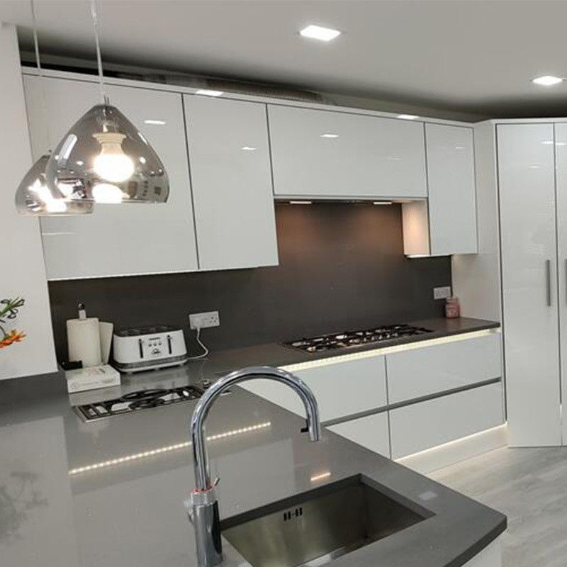 Colorato in rivestimento personalizzato YALIG Moderno Stile Legnoso Luxury High End Cucina