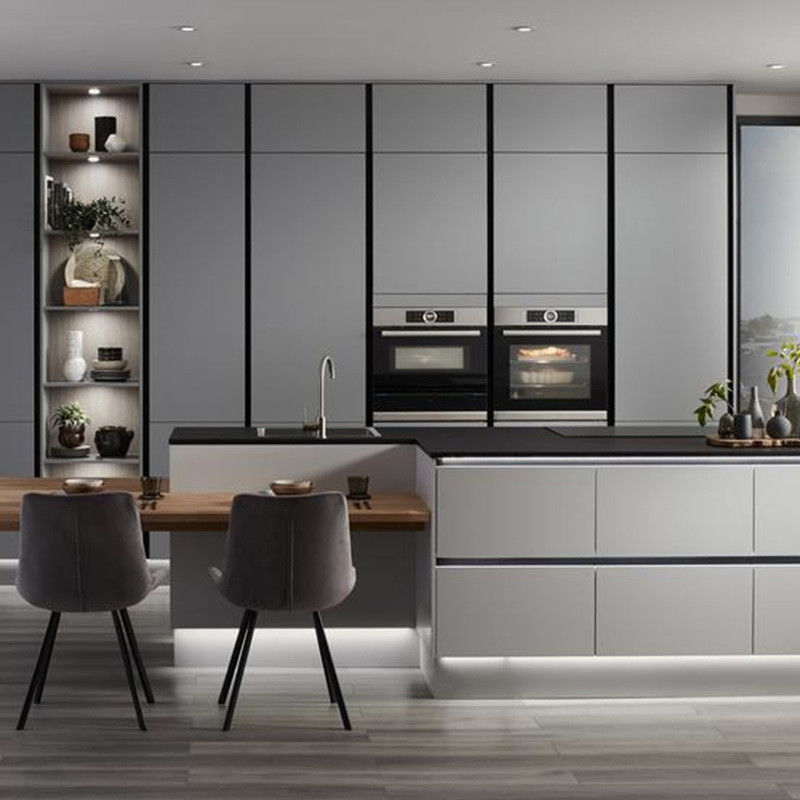 Moderno design impermeabile Matte stile Smart cucina Armadio a parete con pannello di porta durevole