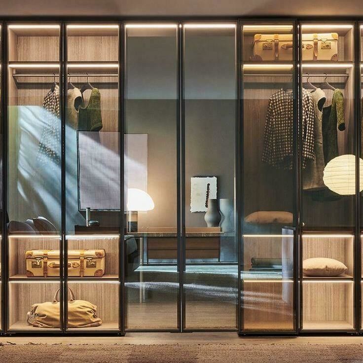 Specificativi completi Dimensioni personalizzate Armadio di lusso con design contemporaneo