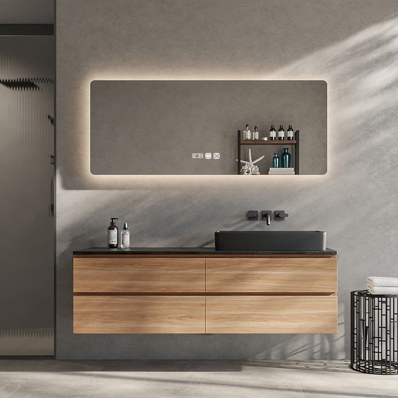 Moderno CAD / 3D Design Parete montata doppio lavandino vanità bagno per lo stile americano