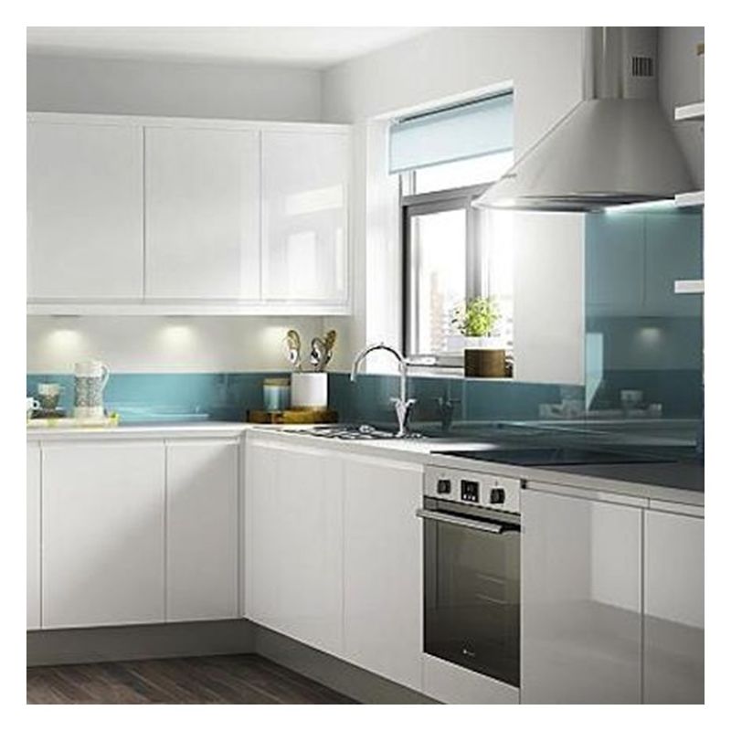 Armadi modulari per piccole cucine in finitura lucida lucida e colore Ral personalizzato