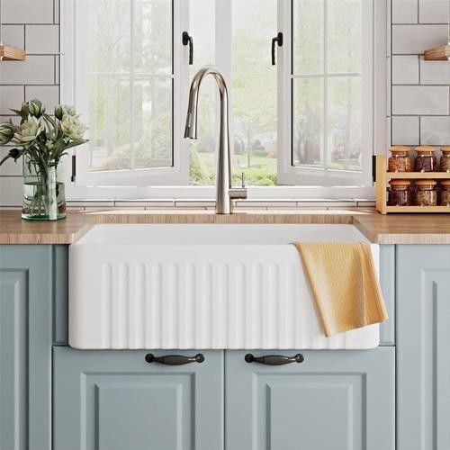 Armadio da cucina completo con materiale Mdf in stile di design moderno