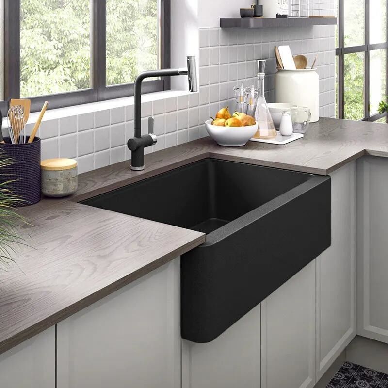 Armadio da cucina completo con materiale Mdf in stile di design moderno