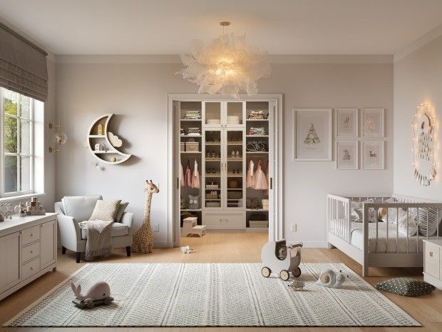 Armadio di camera da letto in legno in stile europeo contemporaneo per dimensioni personalizzate