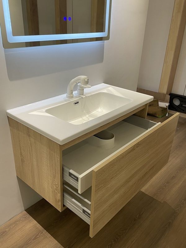 Moderno design in stile europeo Armadi specchiati Bagno Vanità Armadi specchi con MR-MDF