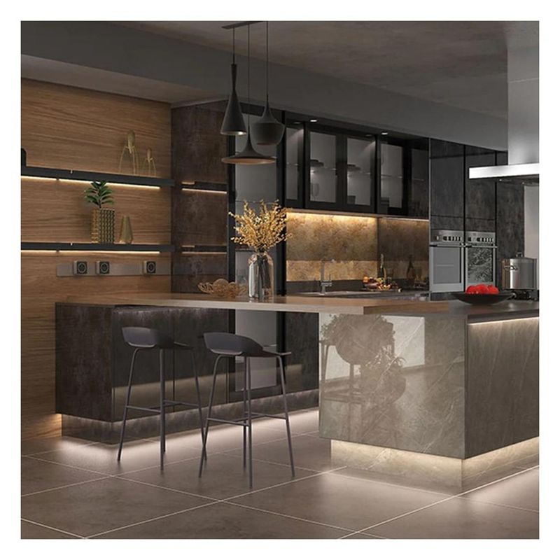 Apparecchi da cucina in legno compensato con porta in legno compensato