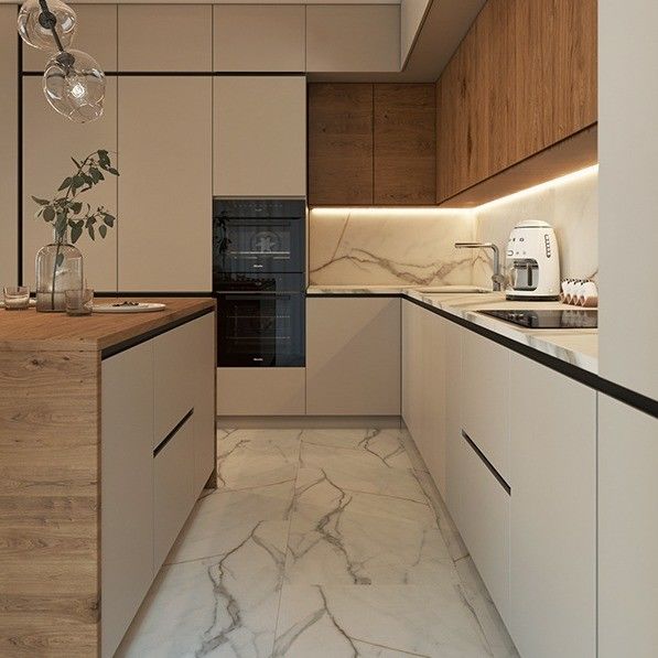 Moderni armadietti da cucina in lacca con vantaggio impermeabile e ignifuge