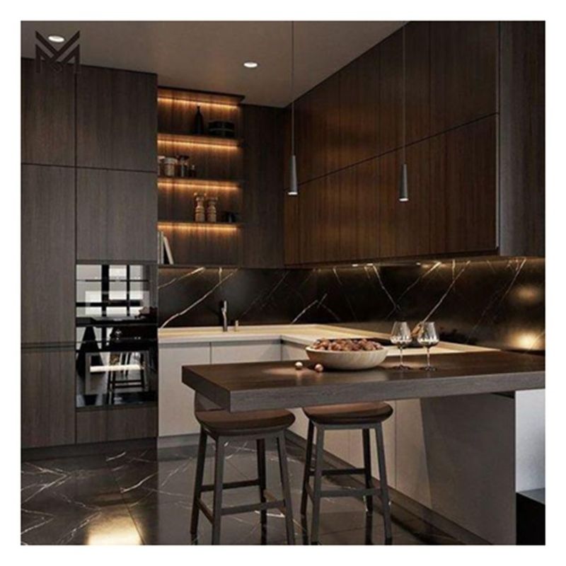 Apparecchi da cucina in legno compensato con porta in legno compensato