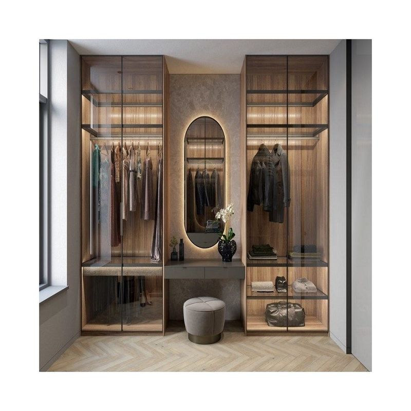 Arredamento per appartamento camerino camminata in armadio Set per casa Villa Hotel
