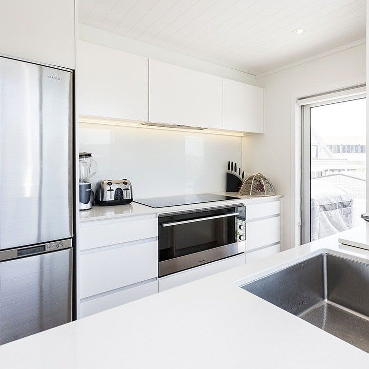Scatole con cassetto completo, dispensa, armadietto da cucina in bianco, in MDF, per mobili da cucina